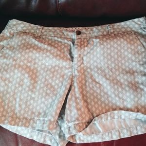 Merona Gray and White Casual Shorts